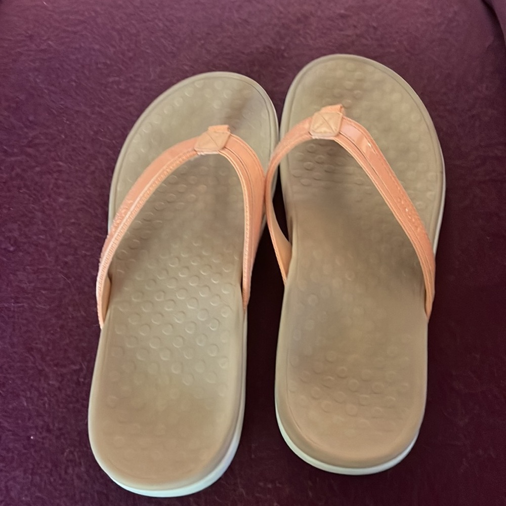 Vionic Tide flip flop apricot sandal peach blush - Picture 11 of 11